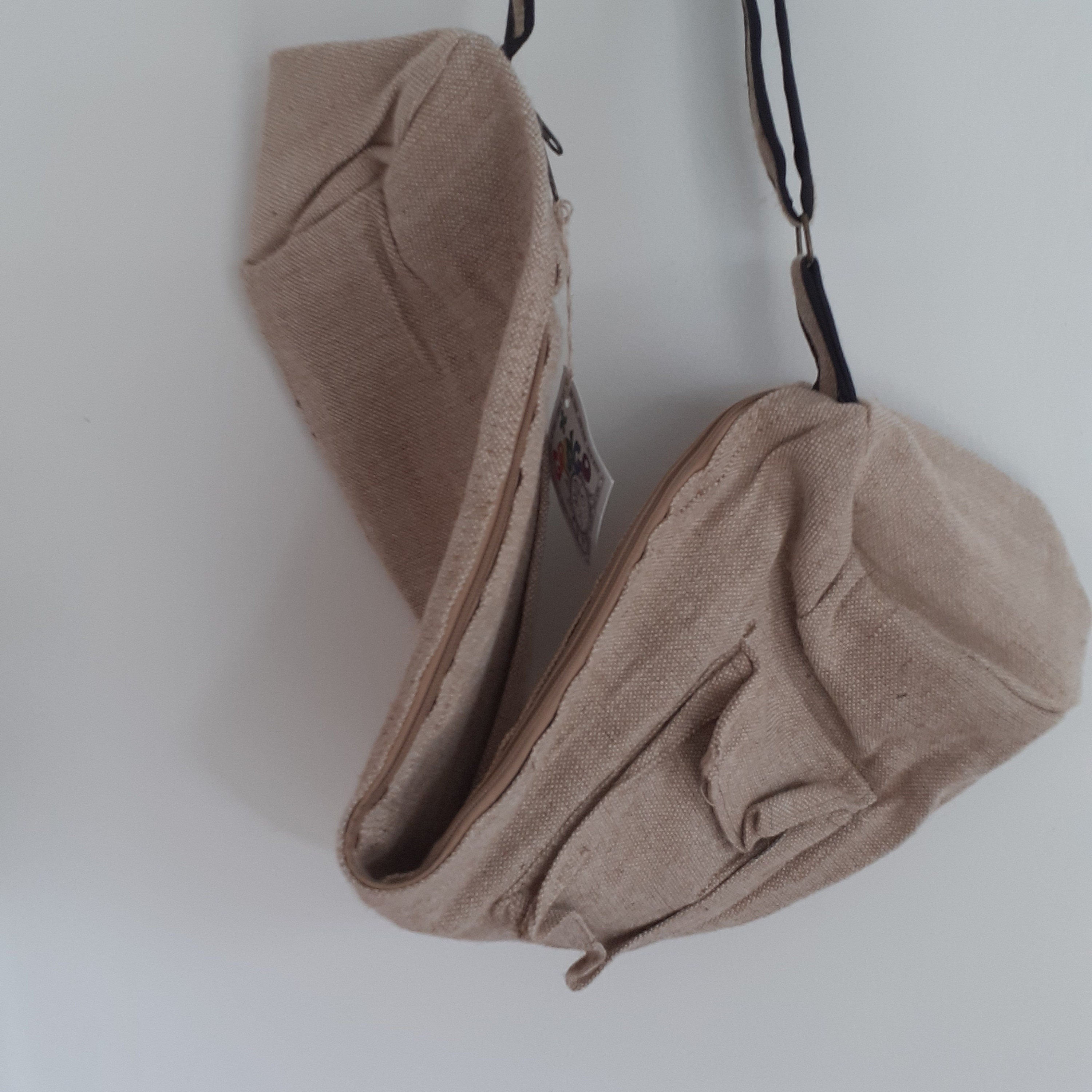 Cotton/Canvas Yoga Mat Bag, Beige