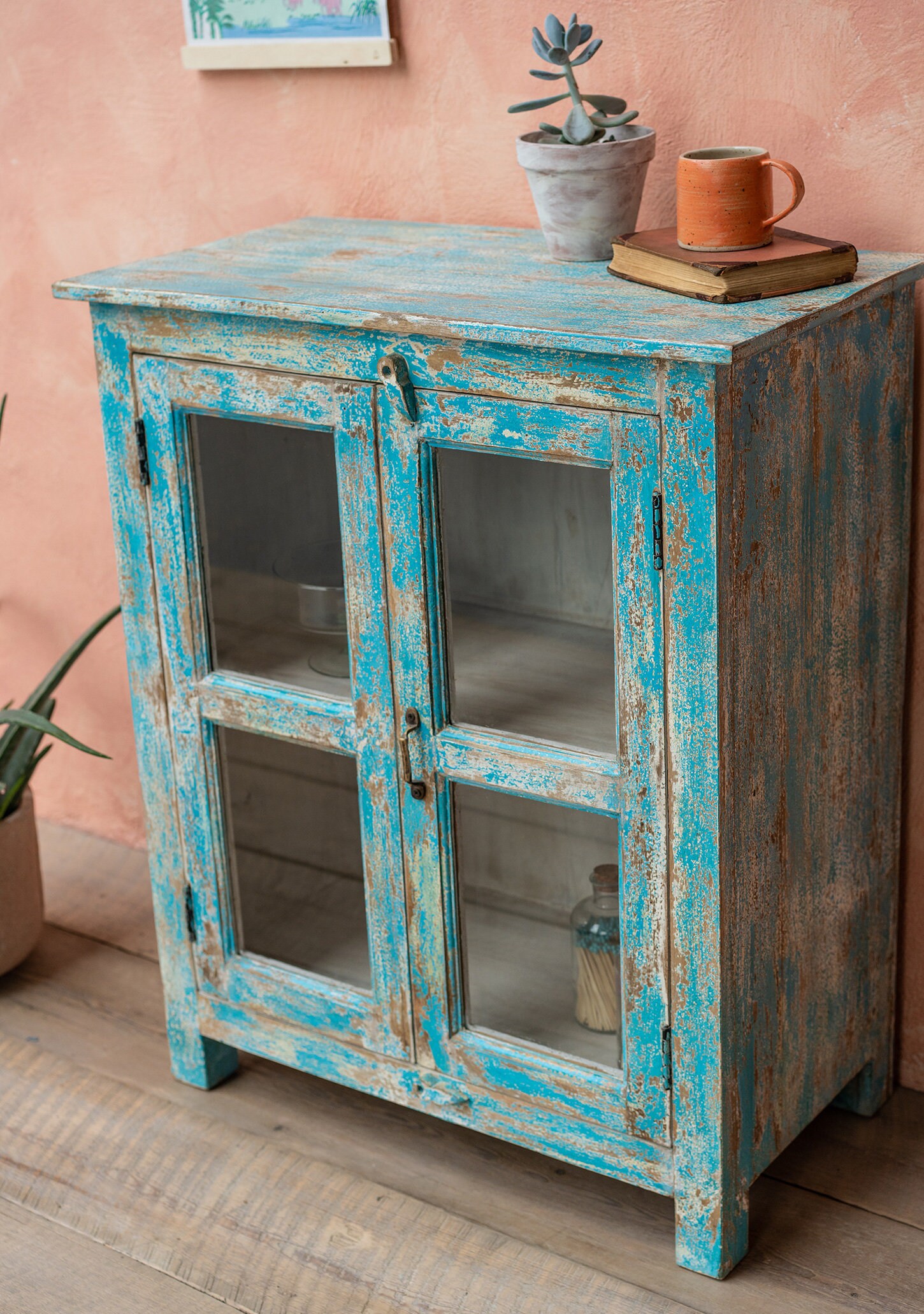 Turquoise Cabinet Etsy UK