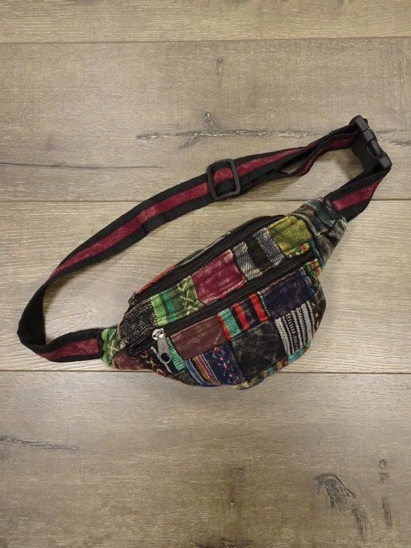 Heavy Cotton Patchwork Bum Bag Handcrafted | Etsy