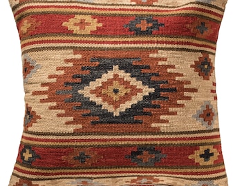 Kashi Kilim Large Cushion Cover, 60x60cm