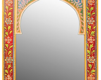 Handpainted Wall Mirror, 55cm