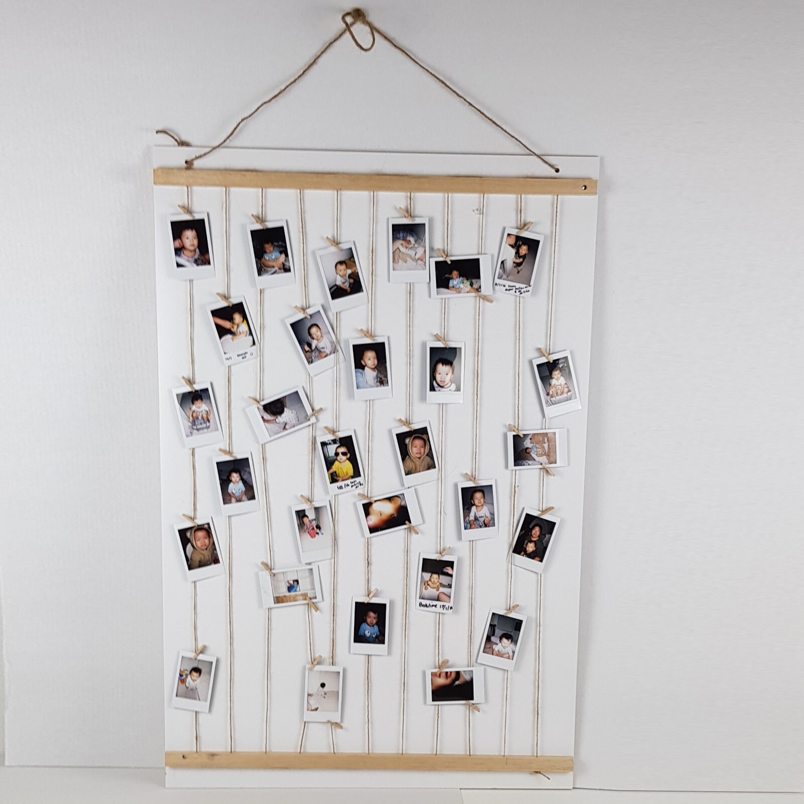 Wooden Photo Holder Instax Photo Stand Photo Gift Present Photo Bar Card  Stand Card Holder Polaroid Wedding Birthday 