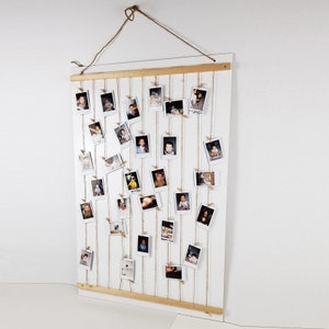 Timber Instax Polaroid Hanging Holder Frame for Wedding Birthday Guest Book Sign