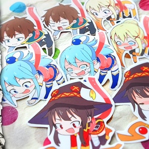 Chibi funny Kazuma , Konosuba ! Sticker by Anna Blonwell