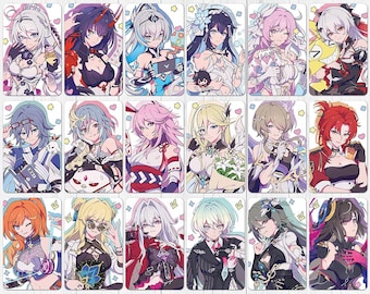 Tarjetas fotográficas de Honkai Impact [¡Leylah agregada!]