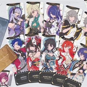 Phainon added! Honkai Star Rail Ticket Bookmarks