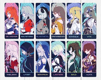 Pegatinas de impacto Honkai - Parte 2