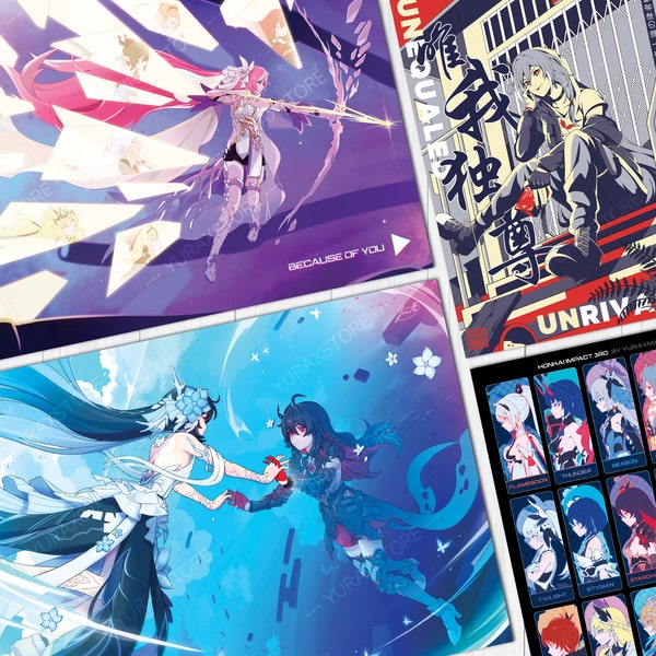 Honkai Impact Art Prints