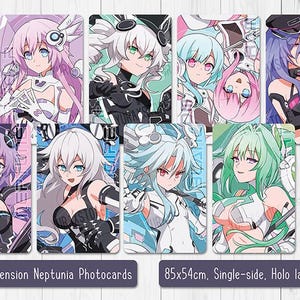 Hyperdimension Neptunia Photocards