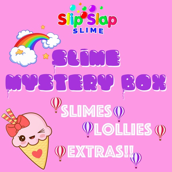 MYSTERY SLIME BOX | Variety of Slimes - Accessories - Surprise Gifts | Australian Made