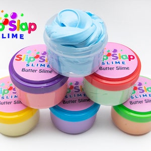 Pastel BLUE Butter Slime Fluffy Australian Made Satisfying Slimes