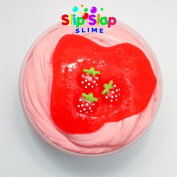 STRAWBERRY MOUSSE FLUFFY BUTTER SLIME