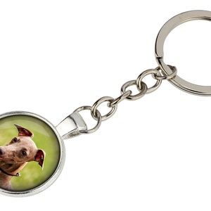 Azawakh Keyring with a photo of a dog, Customizable keychain for pet lovers, Your photo, Handmade