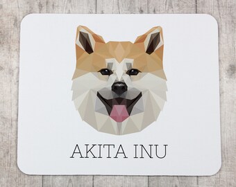 QEOPGNE Gaming Mouse Pad Large Mousepad Corgi Akita Dog