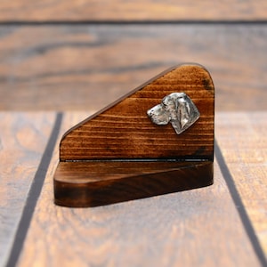 Vizsla Tealight Holder, Tea Light Stand, Wooden Candle Holder, Home and office decor, Dog person gift, Decoration for dog lover