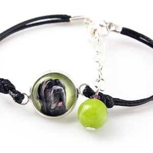 Neapolitan Mastiff, Mastino Napoletano Bracelet with a photo of a dog, Customizable jewelry for pet lovers, Your photo, Handmade