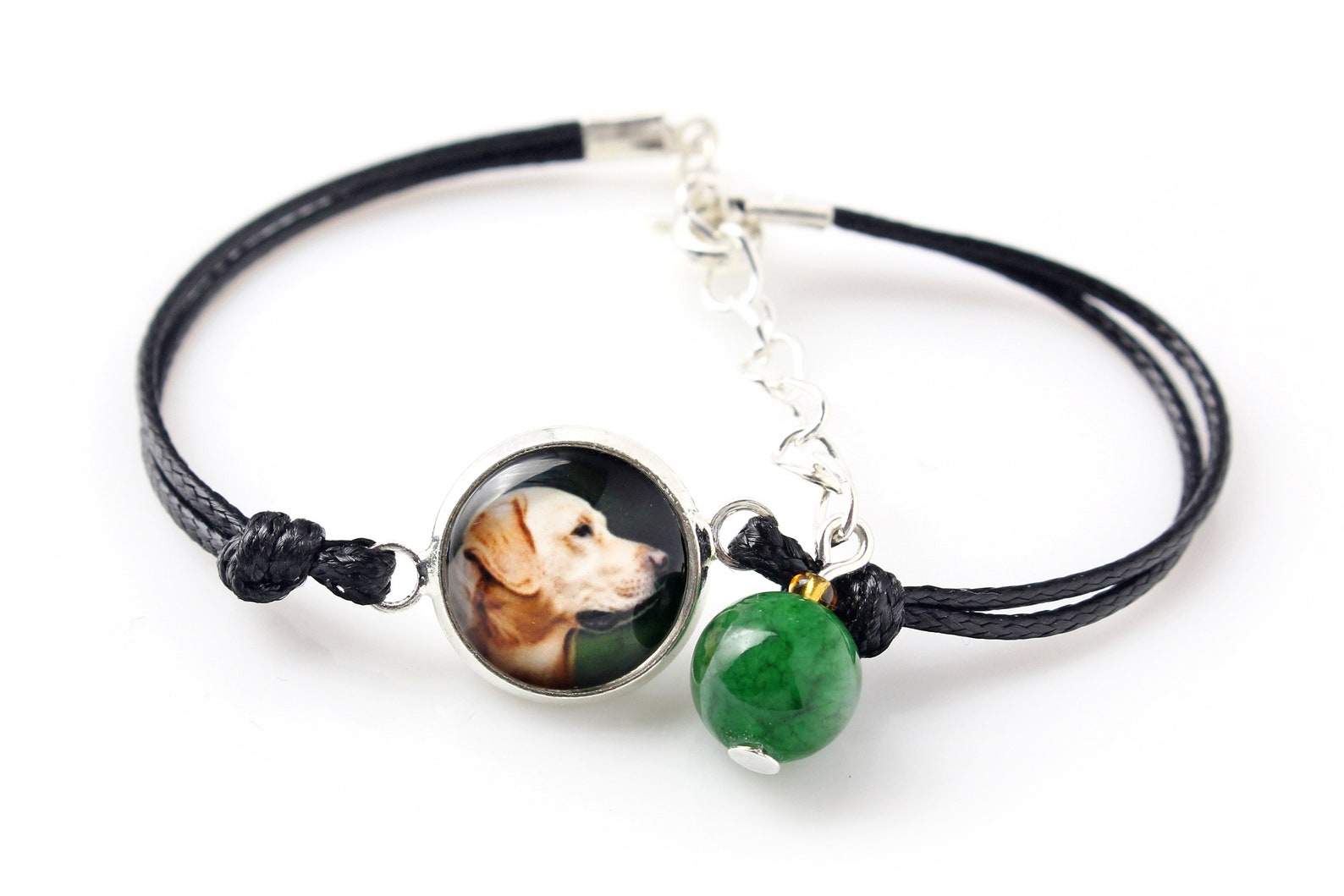 Labrador Retriever Bracelet With a Photo of a Dog Etsy UK