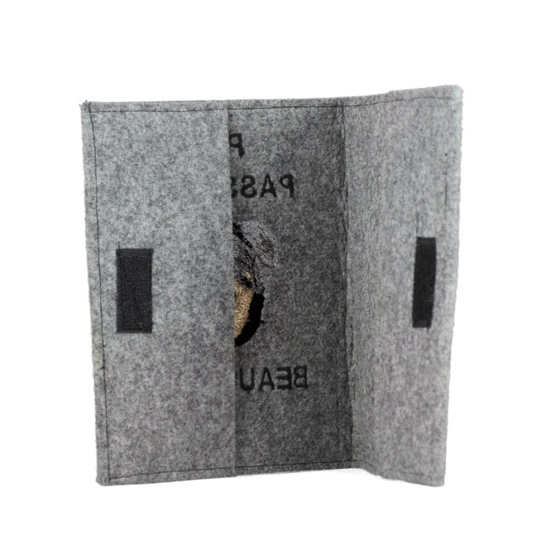 Art-Dog Couverture De Passeport Pour Chien - Couverture En