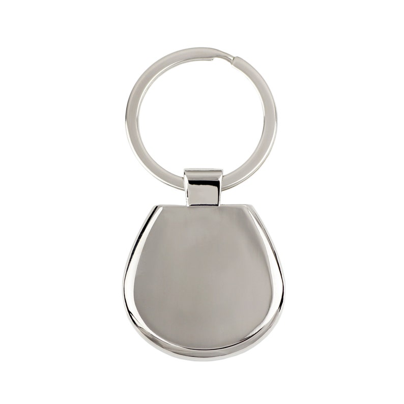 Graphics Siberian Husky Keyring Metal Key Holder Keychain with a dog Solid Key Pendant Key ring