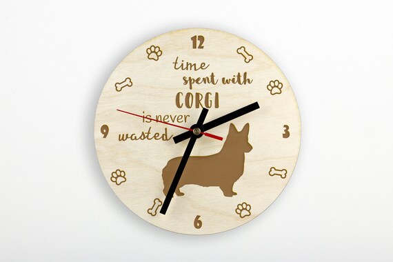 Corgi Clock Corgi Clock