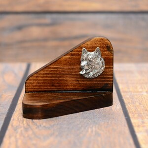 Alaskan Malamute Tealight Holder, Tea Light Stand, Wooden Candle Holder, Home and office decor, Dog person gift, Decoration for dog lover