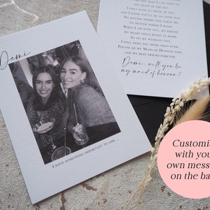 Bridesmaid Proposal Card | Maid of Honour Proposal | Bridal Party Proposal | Be My Bridesmaid | Will you be my maid of honour | Bride Squad