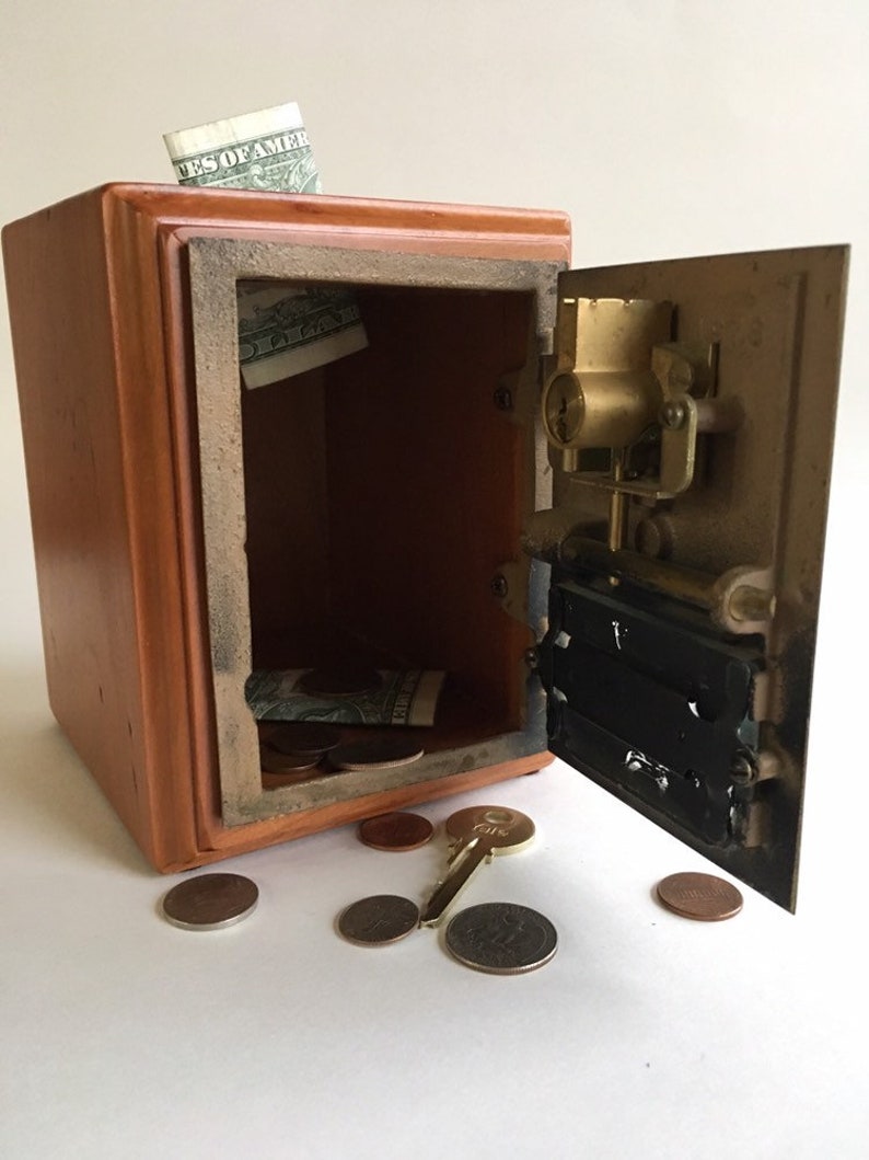 Cherry Vintage Brass Post Office Box Door With Key Lock on Etsy