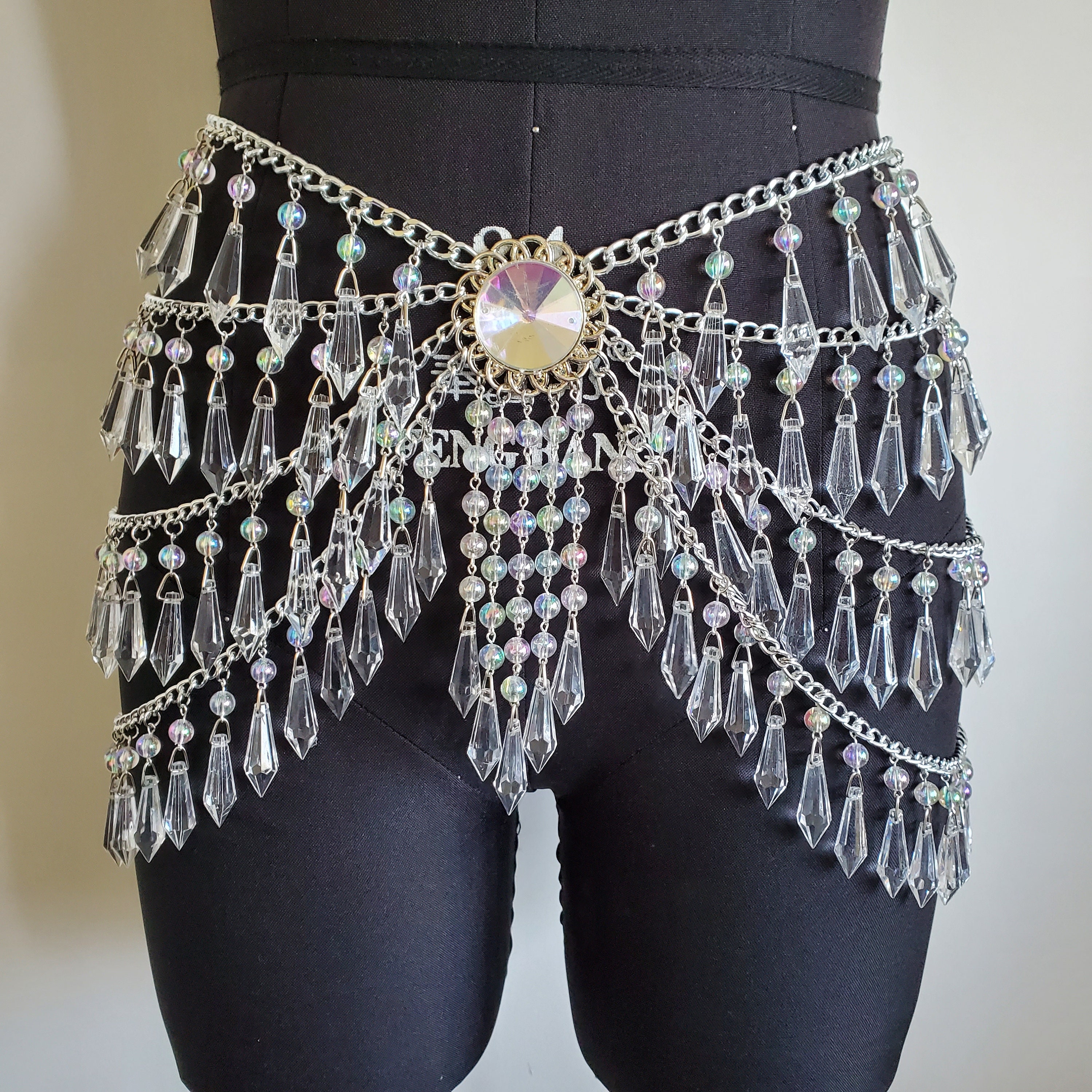 festival chain skirt