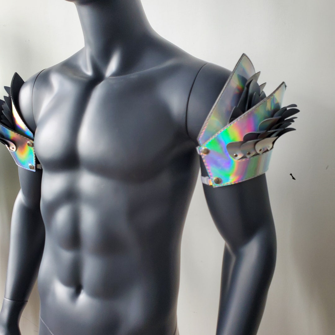 Burning Man Holographic Rave Armor Arm Guardrave Arm - Etsy