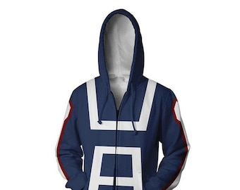 My Hero Academia Hoodie Etsy