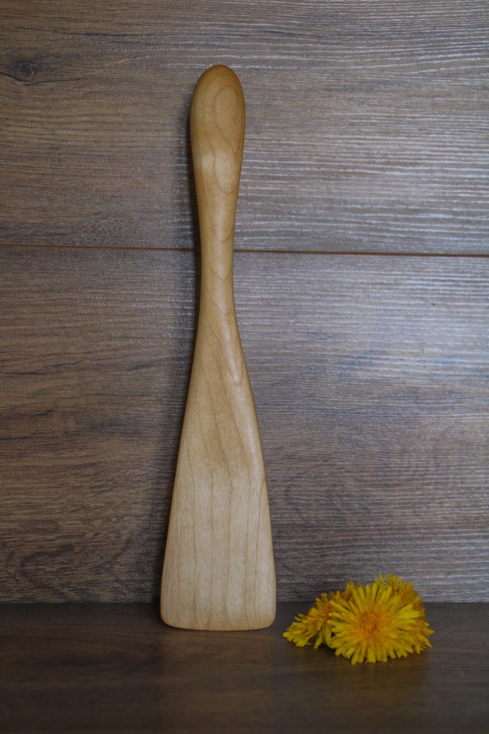 Handmade Wooden Spatula, Maple Spatula - Etsy