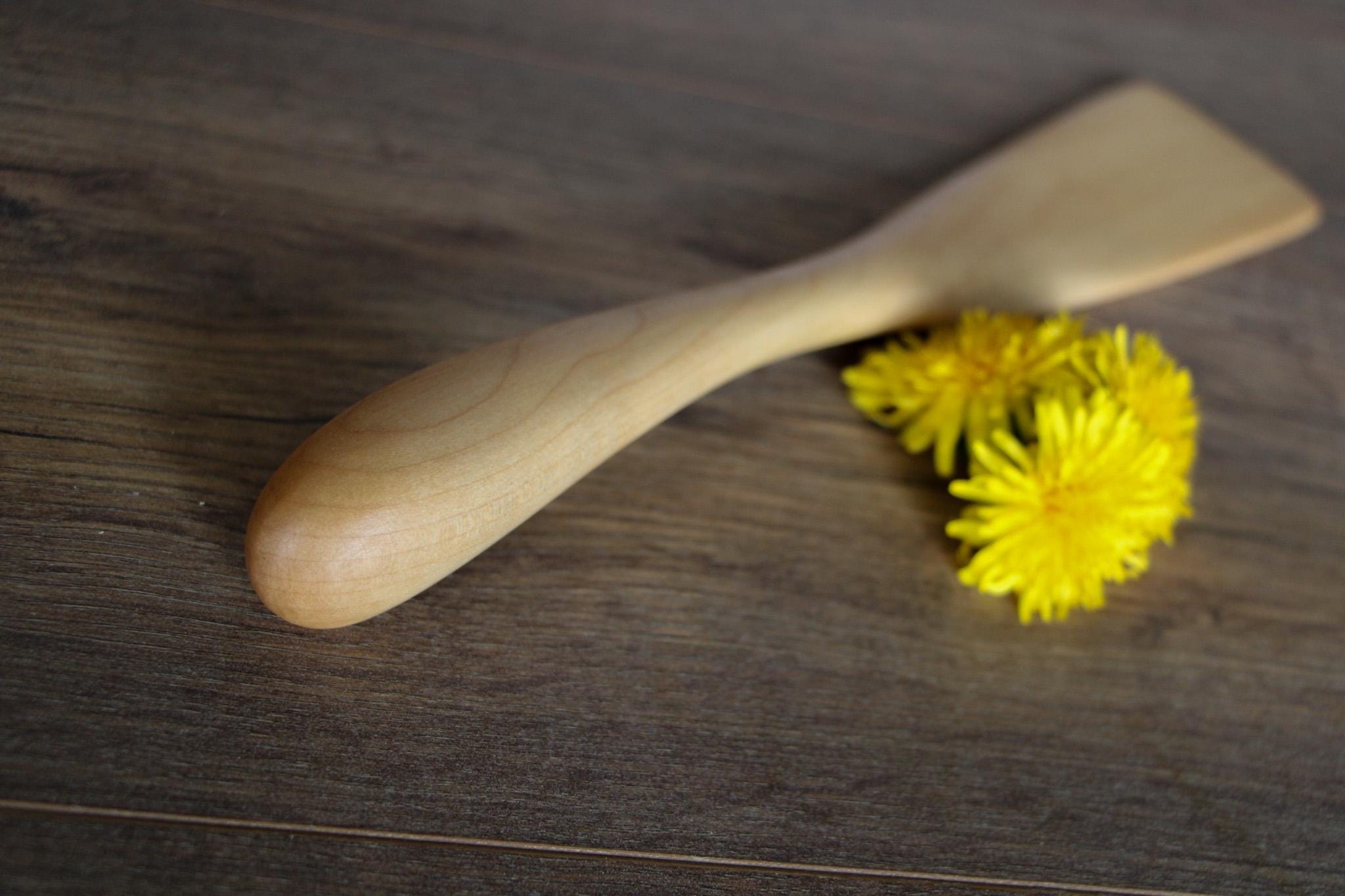 Handmade Wooden Spatula, Maple Spatula - Etsy