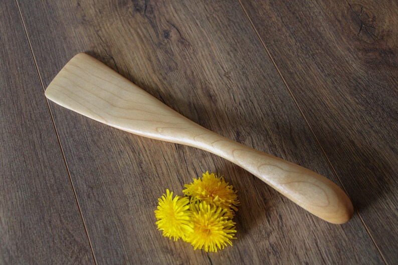 Handmade Wooden Spatula, Maple Spatula - Etsy