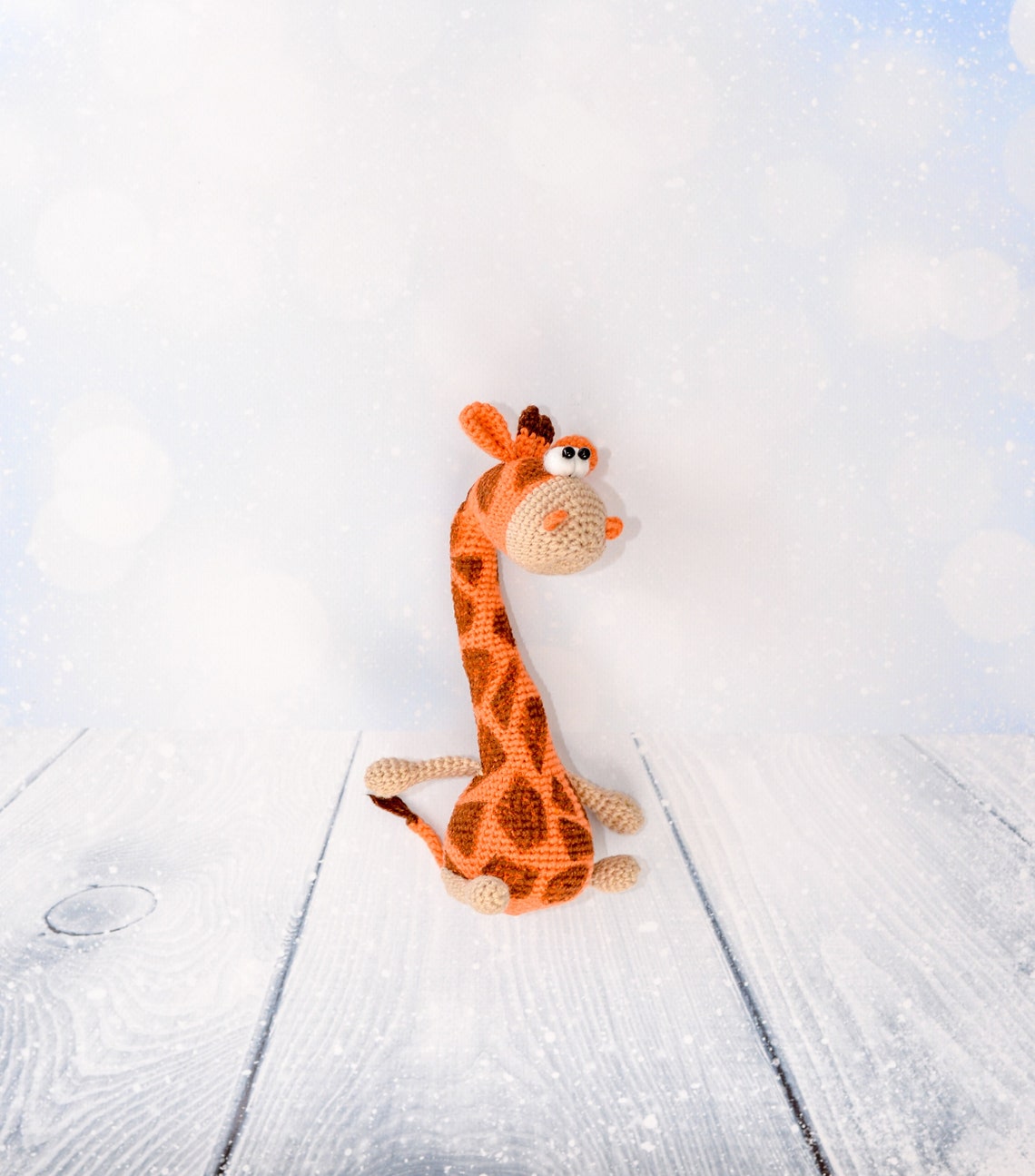 Giraffe toy Knitted giraffe Giraffe baby Soft toy Amigurumi Etsy