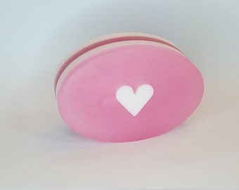 Cherry Blossom Soap | Handmade Soap | Soap Art | Pink | Handcrafted | Novelty Gift | Layered Soap | Heart Shaped | Cherry Blossom Scent