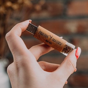 Wooden 3.0 Flash Drive, Resin Pendrive, Memory Keeper, Wedding Gift, Custom USB