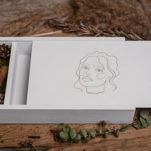15x28 Fotobox, Holzkiste, Holzbox, Erinnerungsbox, Geschenkbox, Lasergravur, Erinnerungsbox, Erinnerungsbox aus Holz