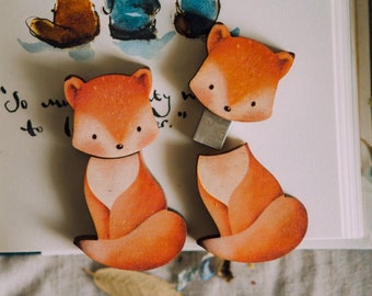 Fox Wooden USB, custom usb, flash drive, wedding usb, memory keeper, New Baby Gift, woodland animals