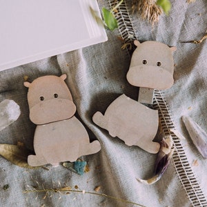 USB de madeira hipopótamo, usb personalizado, pen drive, usb de casamento, detentor de memória, novo presente para bebê, animais da floresta