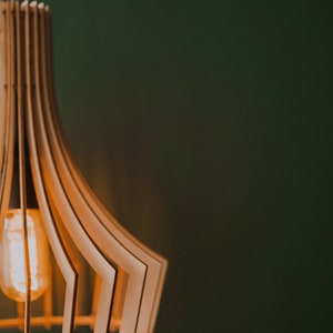 pendant light, ceiling light, wood pendant light, lamp shades, wood lamp, Chandelier Lighting, Industrial Lighting, Light, Pendant Lamp image 5