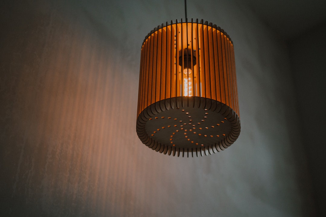 Wood Chandelier Pendant Lamp, Wood Lamp, Ceiling Light, Light