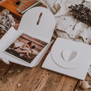 Scatola per 100 DVD, scatola per CD, custodia per CD, scatola per matrimonio, regalo di nozze, cofanetto DVD, custodia per DVD per matrimonio, scatola di immagazzinaggio, scatola di cartone, cartone kraft, scatola artigianale