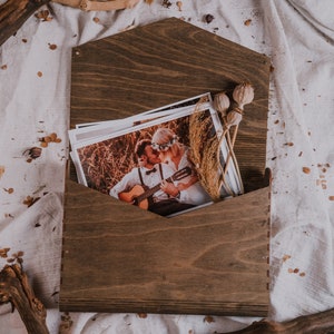 Wooden folder A4, Briefcase Box, Prints 20x30, Document Folder, Photo Storage