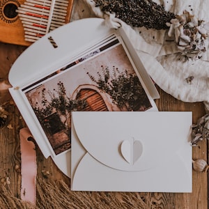 10 cajas de cartón Kraft de 5 x 7 pulgadas, embalaje para regalo, material fotográfico
