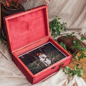 Caja de recuerdos de madera, grabada, caja de recuerdos de bebé, caja de recuerdos de boda, caja de recuerdos de bebé, caja de recuerdos, caja de regalo, regalo personalizado,