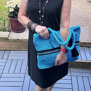 Crochet hand made bag