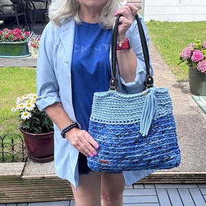Hand made crochet bag