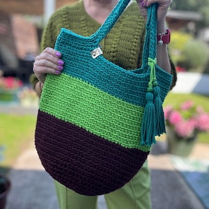 Crochet hand made bag