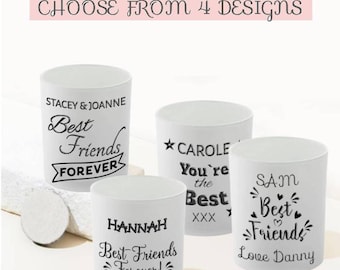 Personalized Soy Candle Gift Set, Pocket Bear Friend