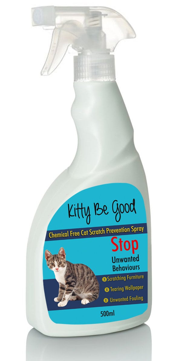 Spray for cat store scratching prevention